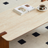 Labaro Solid Boxwood Coffee Table with Ceramic Top