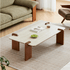 Labaro Solid Boxwood Coffee Table with Ceramic Top