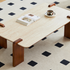 Labaro Solid Boxwood Coffee Table with Ceramic Top