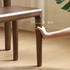 Labico Solid Rubber Wood Dining Bench