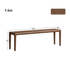 Labico Solid Rubber Wood Dining Bench