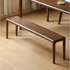 Labico Solid Rubber Wood Dining Bench