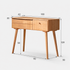 Laitala Natural Solid Oak Flip-Top Dressing Table