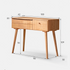 Laitala Natural Solid Oak Flip-Top Dressing Table