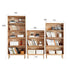 Latvia Designer Natural Solid Oak Display Bookcase Cabinet