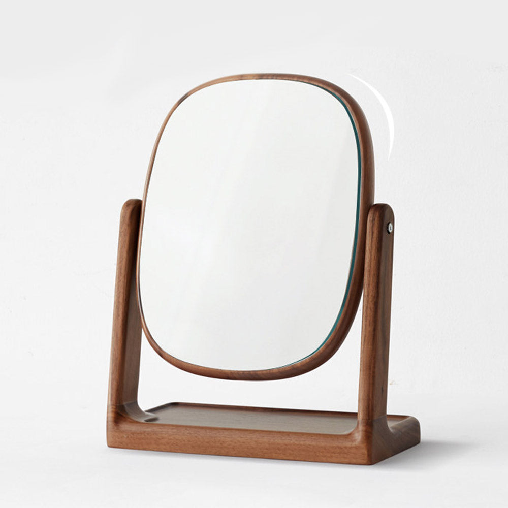 Lauco Solid Hardwood Small Table Mirror