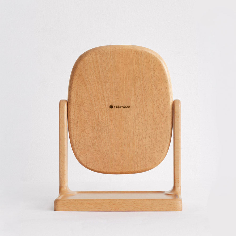 Lauco Solid Hardwood Small Table Mirror