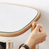 Lauco Solid Hardwood Wide Table Mirror