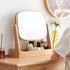 Lauco Solid Hardwood Wide Table Mirror