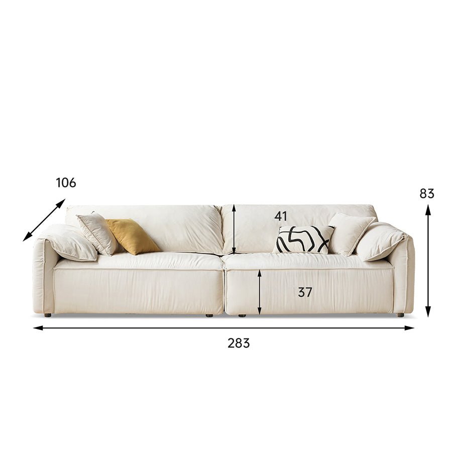 Launac Microsuede Sofa | Oak Furniture Store