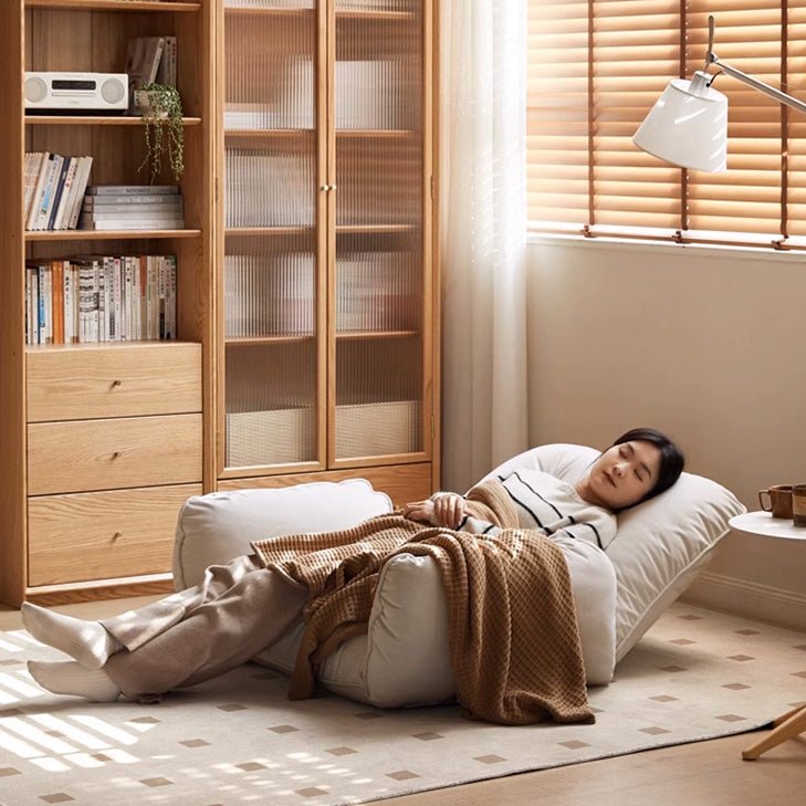 Seater Relaxing Single Sofa USHA SHRIRAM Velvet Recliner Sofa