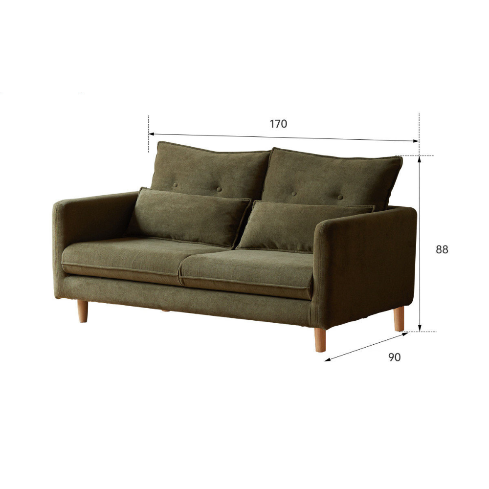 Lentini Fabric Sofa