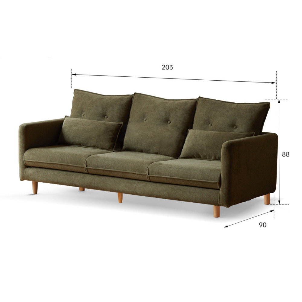 Lentini Fabric Sofa