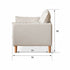 Lentini Fabric Sofa