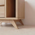 Letur Natural Solid Oak Bedside Table | Oak Furniture Store
