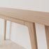 Letur Natural Solid Oak Console Table | Oak Furniture Store