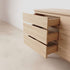 Letur Natural Solid Oak Large Sideboard | Oak Furniture Store