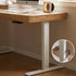 Lillers Solid Ash Electric Height Adjustable Computer Desk | Oak Furniture Store