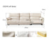 Lillviken genuine leather electric recliner sofa in modern kiwi living room