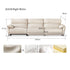 Lillviken genuine leather electric recliner sofa in modern kiwi living room