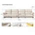Lillviken genuine leather electric recliner sofa in modern kiwi living room