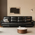 Lillviken genuine leather electric recliner sofa in modern kiwi living room