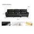 Lillviken genuine leather electric recliner sofa in modern kiwi living room