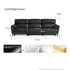 Lillviken genuine leather electric recliner sofa in modern kiwi living room