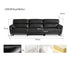 Lillviken genuine leather electric recliner sofa in modern kiwi living room