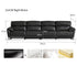 Lillviken genuine leather electric recliner sofa in modern kiwi living room