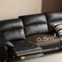 Lillviken genuine leather electric recliner sofa in modern kiwi living room
