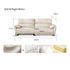 Lillviken genuine leather electric recliner sofa in modern kiwi living room