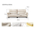 Lillviken genuine leather electric recliner sofa in modern kiwi living room