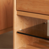 Limina Natural Solid Cherry Shoe Bench