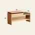 Limina Natural Solid Cherry Shoe Bench