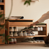 Limina Natural Solid Cherry Shoe Bench