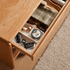 Limina Natural Solid Cherry Shoe Bench