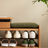 Limina Natural Solid Cherry Shoe Bench