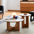 Lincoln Natural Solid Cherry Coffee Table Set