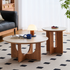 Lincoln Natural Solid Cherry Coffee Table Set