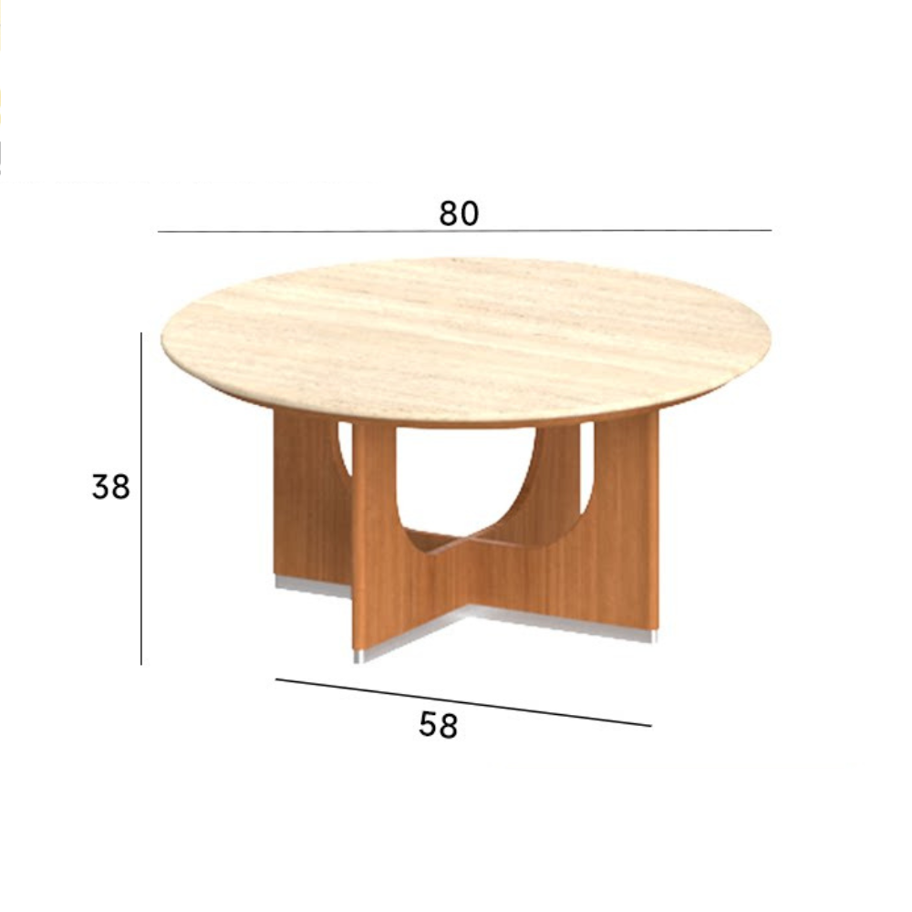 Lincoln Natural Solid Cherry Coffee Table Set