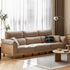 Lipari Natural Solid Oak Chenille Sofa