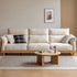 Lipari Natural Solid Oak Chenille Sofa