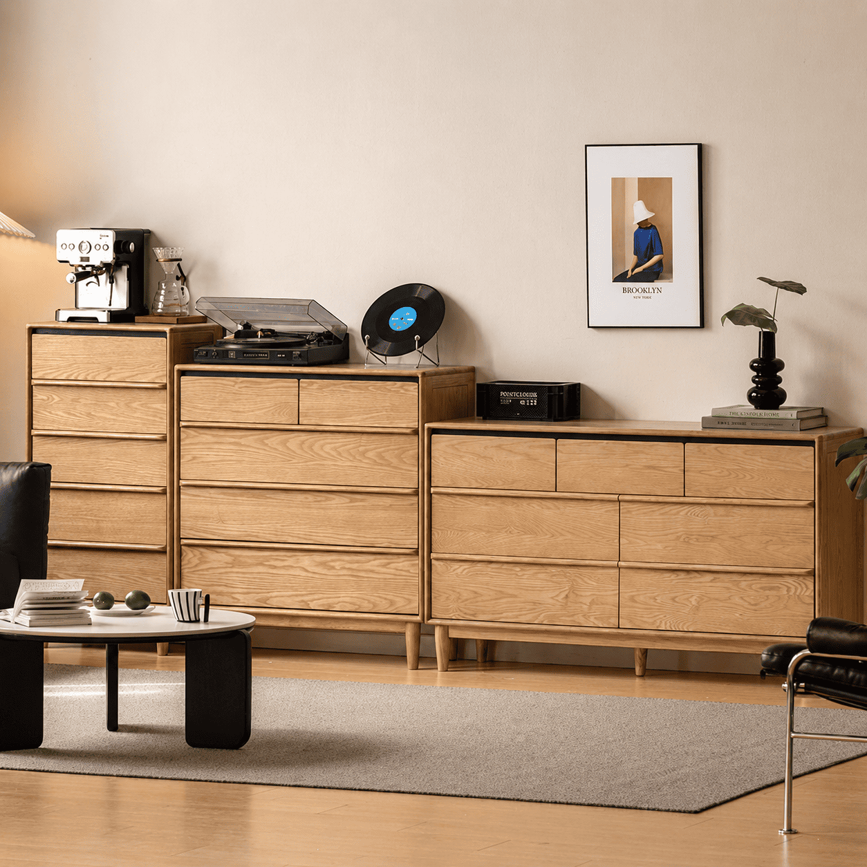 Lisburn Natural Solid Ash Chest of Drawers