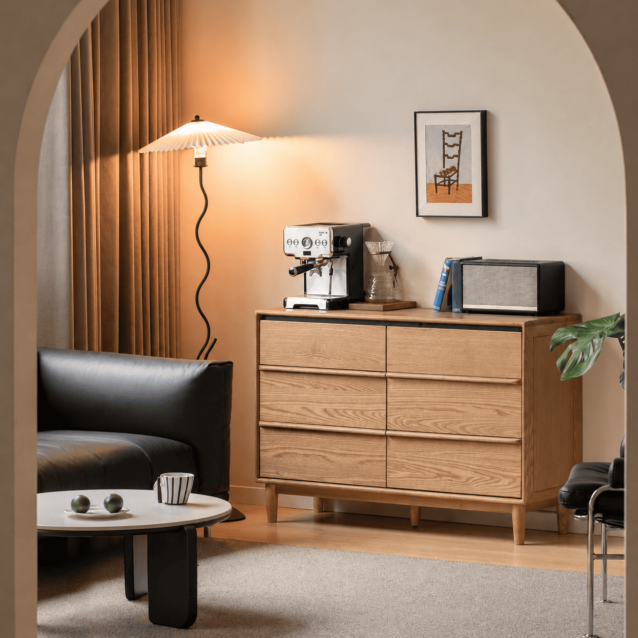 Lisburn Natural Solid Ash Chest of Drawers