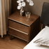 Lisburn Natural Solid Walnut Bedside Table