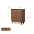 Lisburn Natural Solid Walnut Chest of Drawers