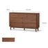 Lisburn Natural Solid Walnut Chest of Drawers