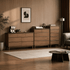 Lisburn Natural Solid Walnut Chest of Drawers