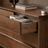 Lisburn Natural Solid Walnut Chest of Drawers